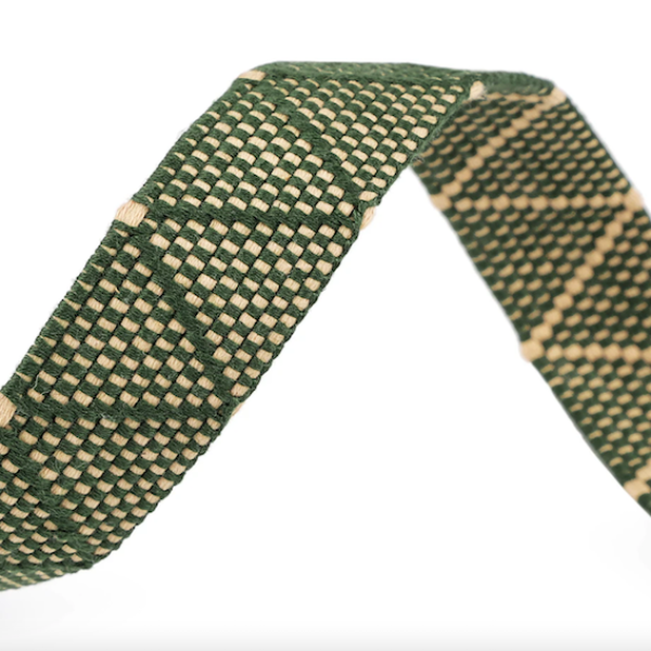 Gurtband Dreieck Olive – 30 mm